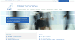 Desktop Screenshot of bureauintegriteit.nl